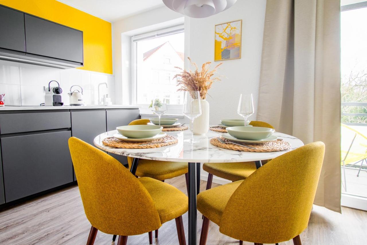 Homefy Come-Together Apartment - Balkon - Aufzug - Free Parking - Smart Tvs Essen Eksteriør billede